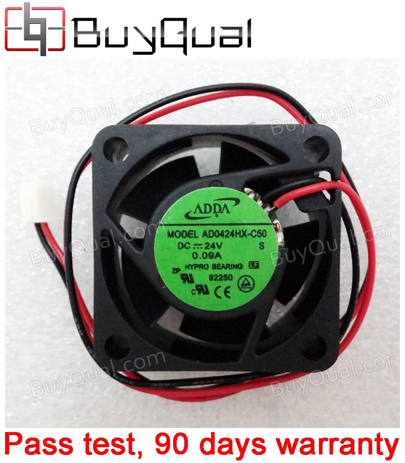 ADDA AD0424HX-C50 24V 0.09A 2wires Cooling Fan ADDA AD0424HX-C50 24V 0.09A 2wires Cooling Fan